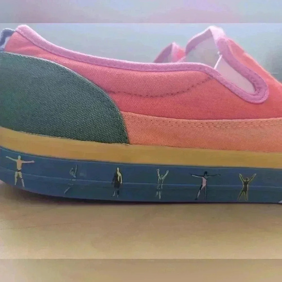 Adidas Shoes Nizza Slip-On  Pride size 13 in GREAT used condition! - Picture 5 of 12